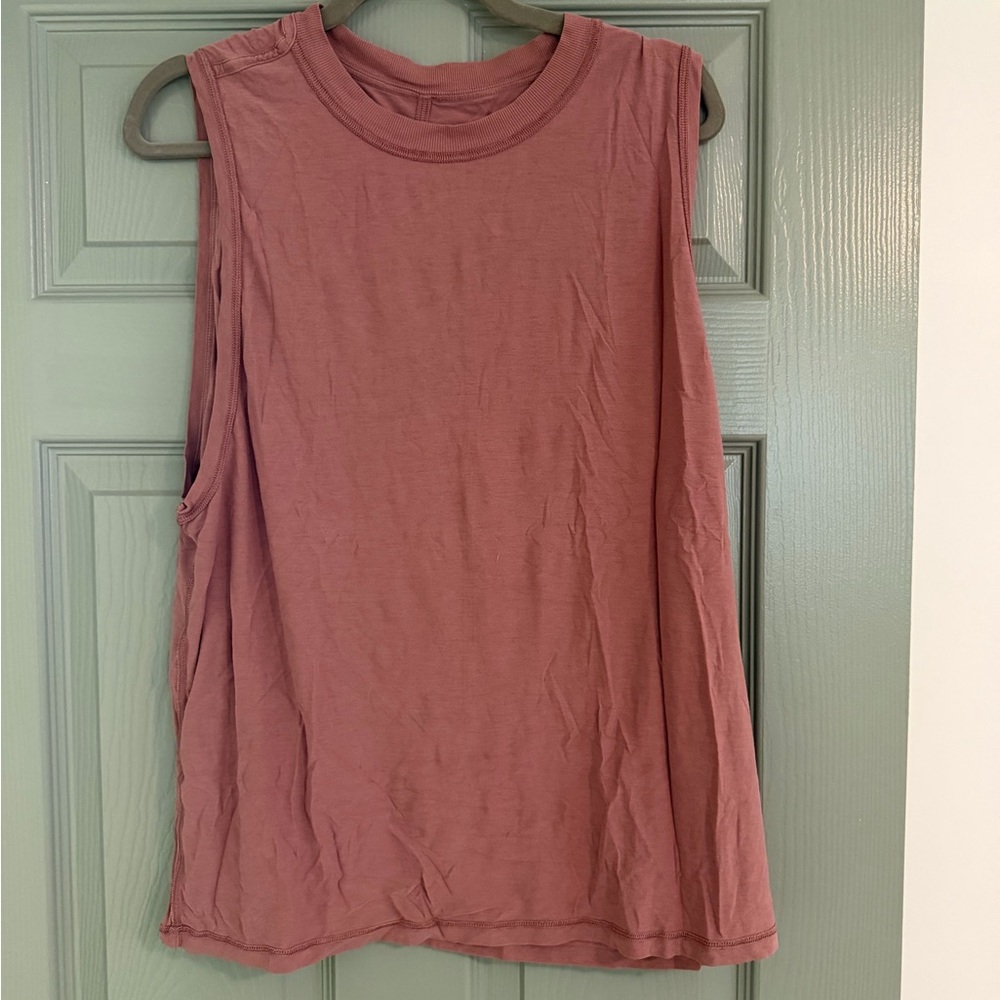 lululemon athletica Rose Dust Muscle Tank